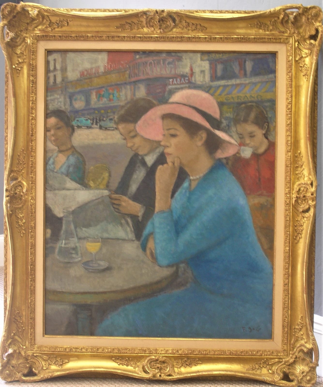 Francois Gall (1912-1987), A La Place Blanche