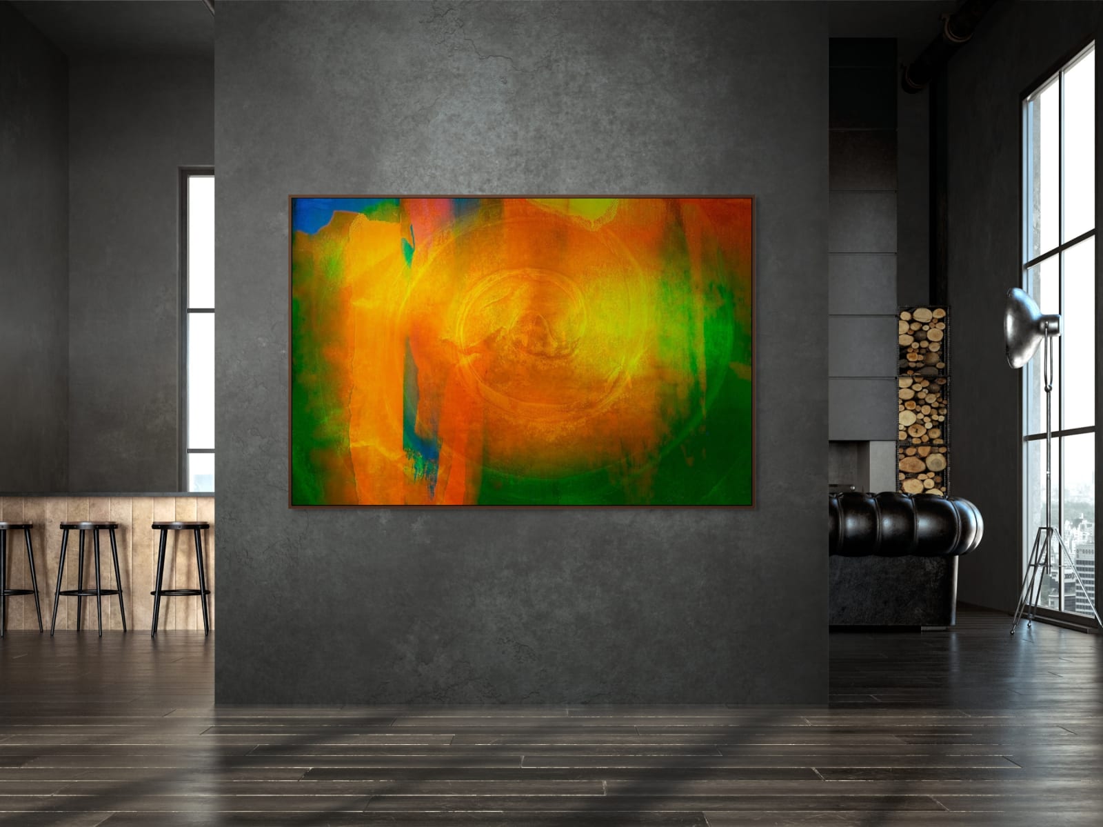 Nigel Hudson, 'BURNT SIENNA', 2023