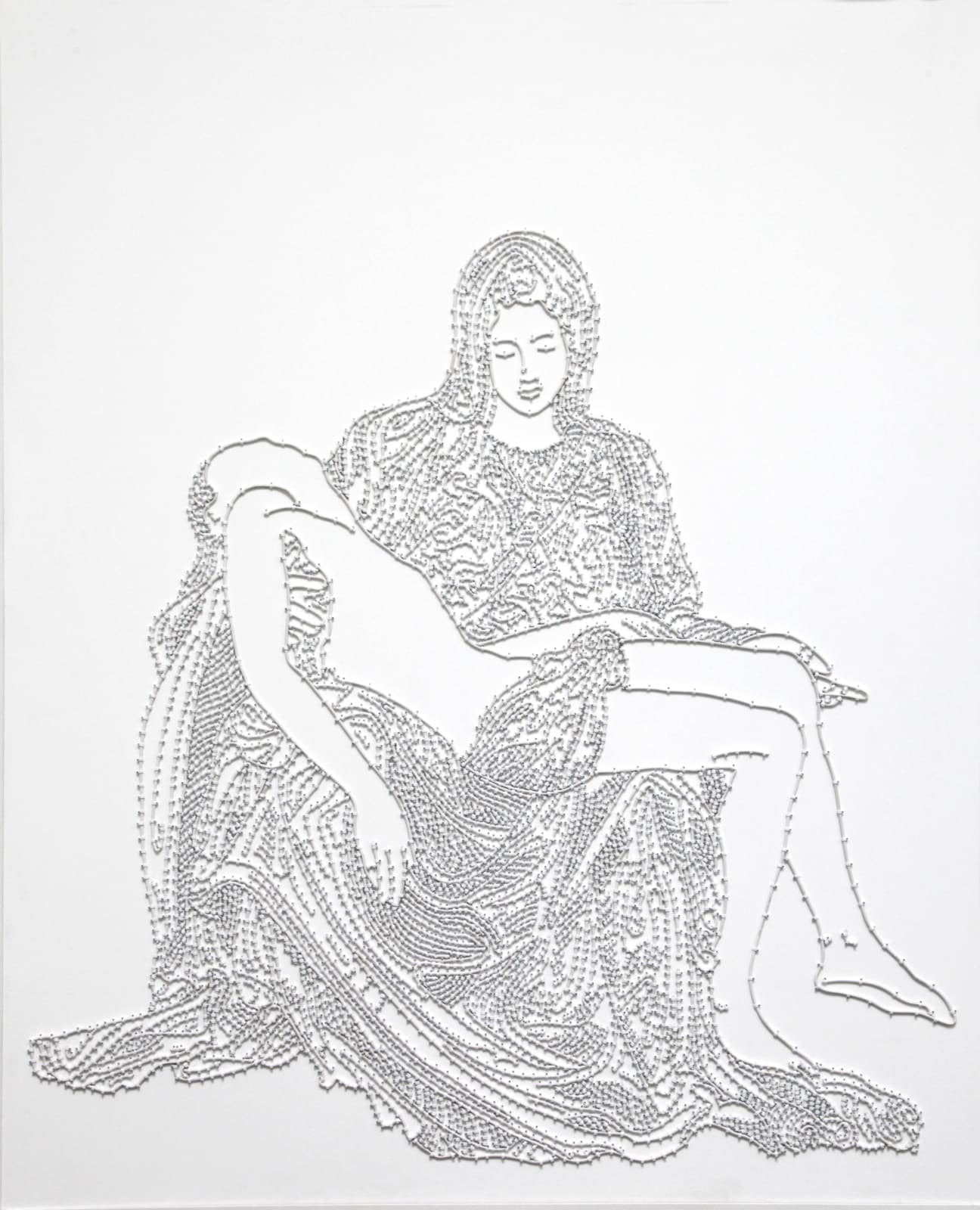 Mounir Fatmi, Sculpture sequence : La Pietà, 2007-2010