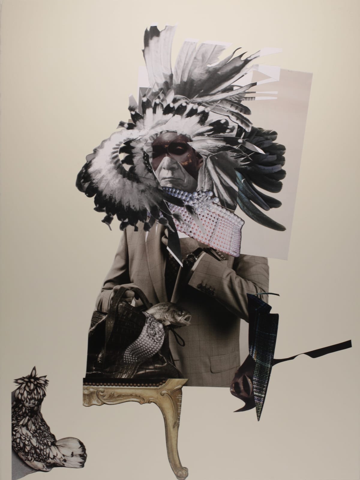 Marcia Kure, “The Collector” from Of Saints and Vagabonds series, 2017