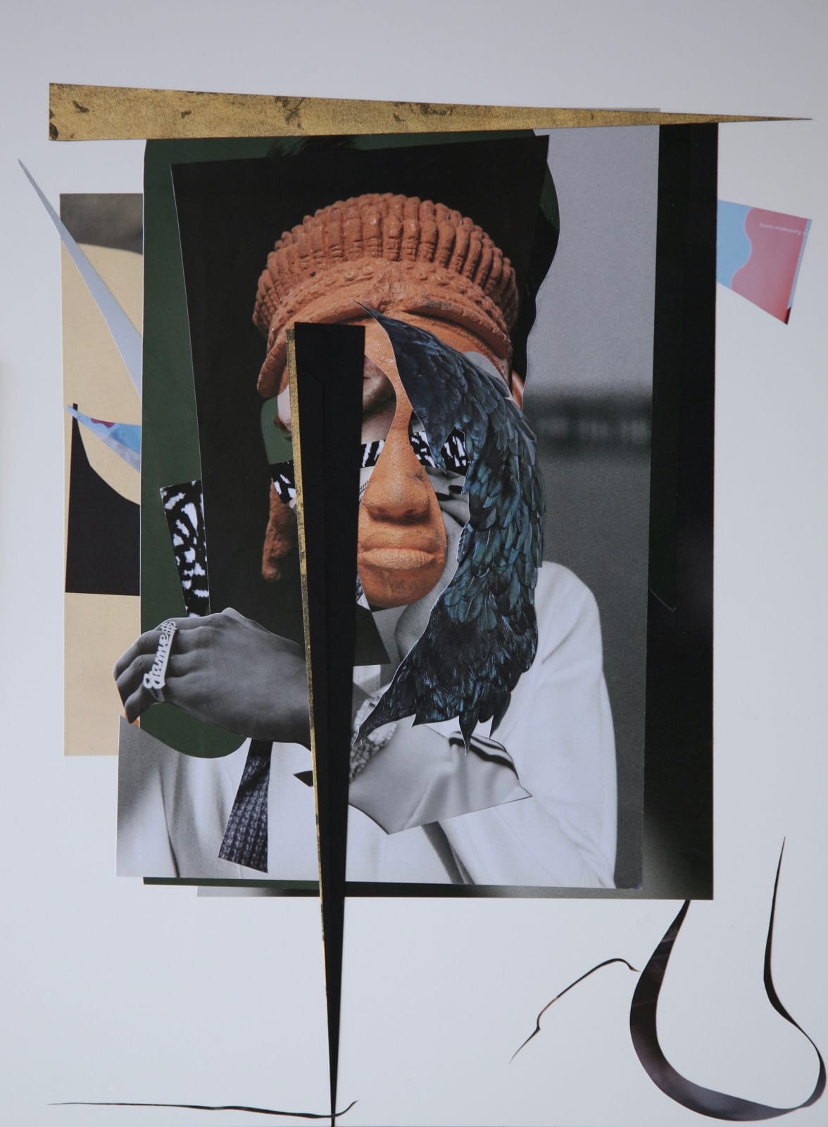 Marcia Kure, Ethnographic Museum: The Nok and Ife Series, Zango Kataf, 2017