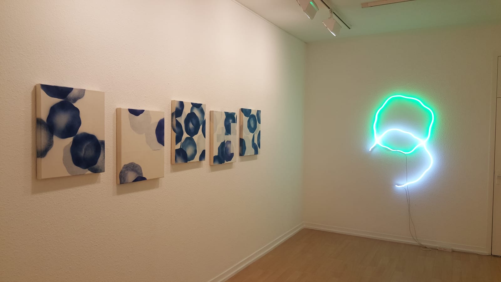 Frédéric Bouffandeau / Peintures, sculptures et néons, exposition personnelle / Oniris 2017