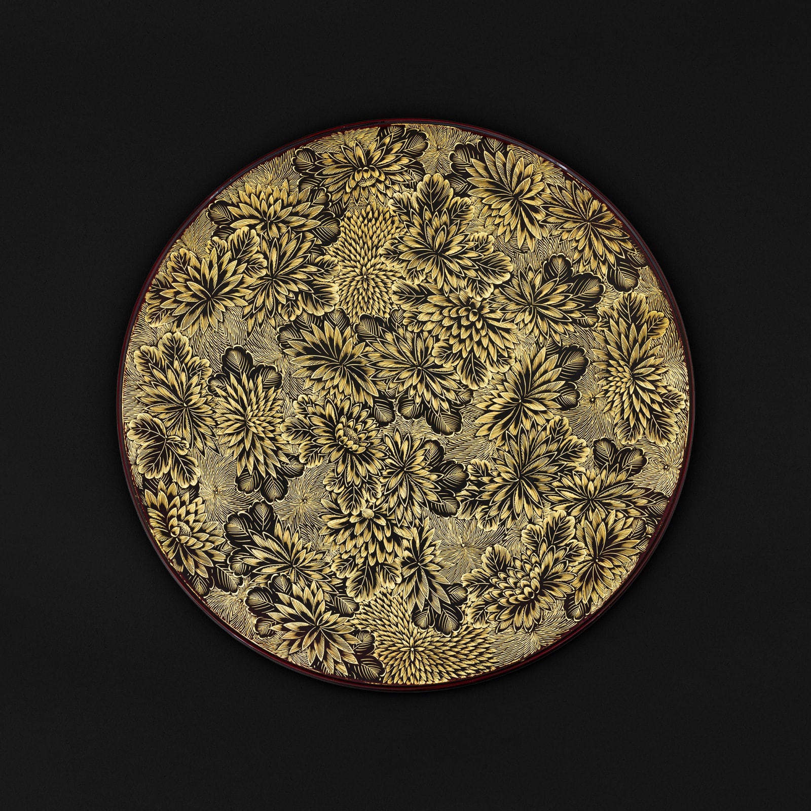 Tachi Ichiro of Senshudo, Charger Plate – Chrysanthemum, 2024