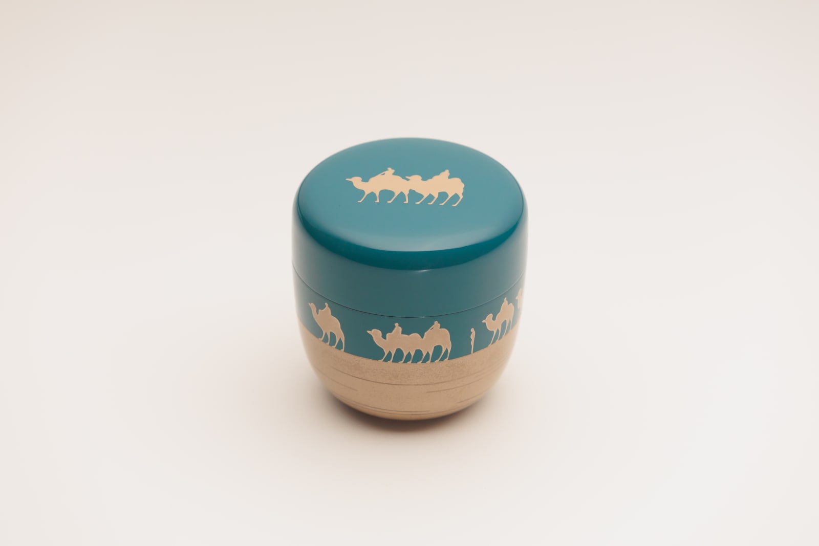 Chahira Issai of Senshudo, Tea Caddy, “Silk Road”, 2024