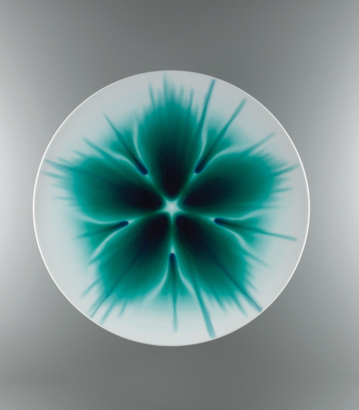 Tokuda Yasokichi IV , Bowl Suicho (Crystalline Green), 2013