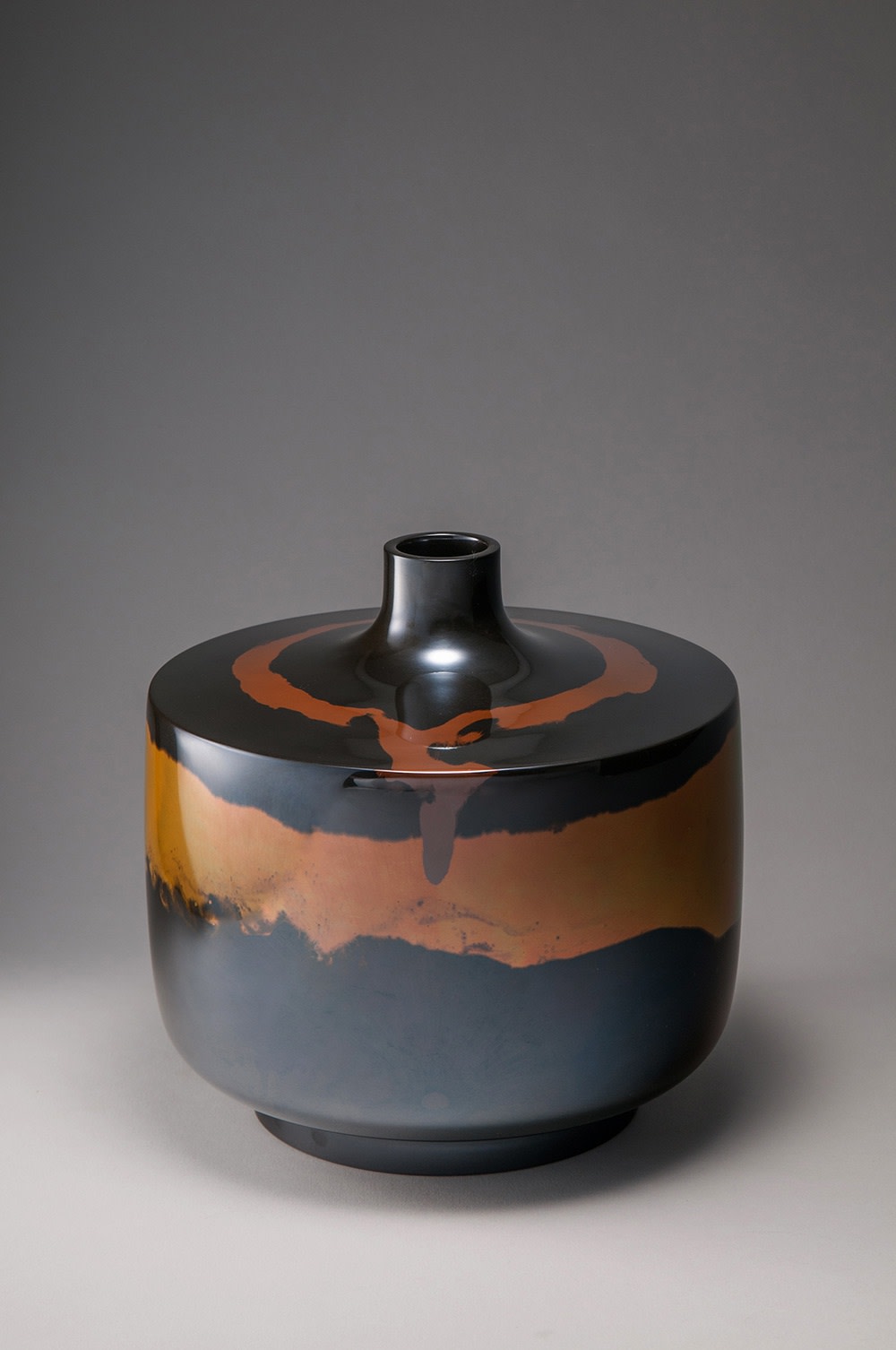 Hannya Taiju, Fukiwake Flower Vase, 2012