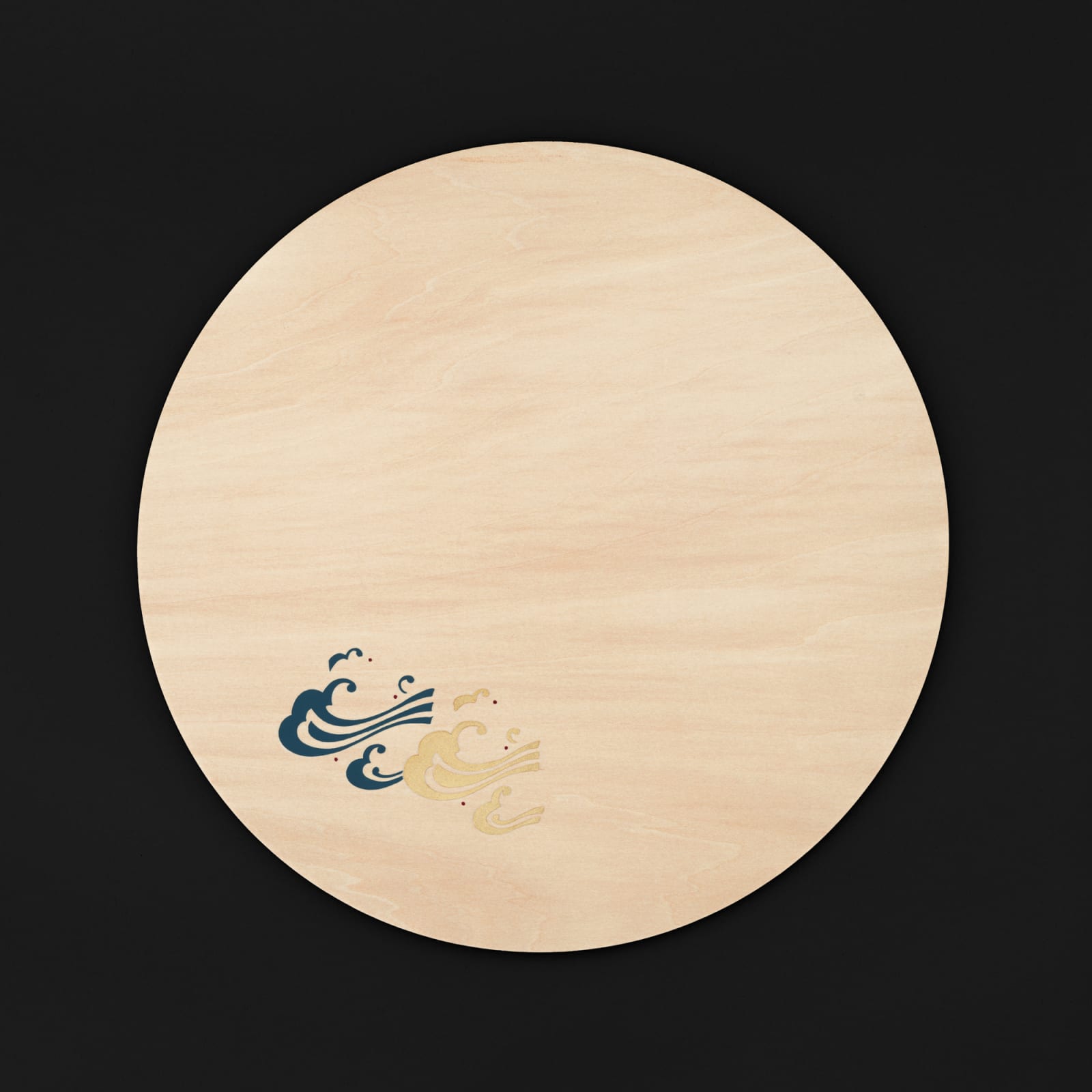 Senshudo, Charger Plate - Wave, 2024