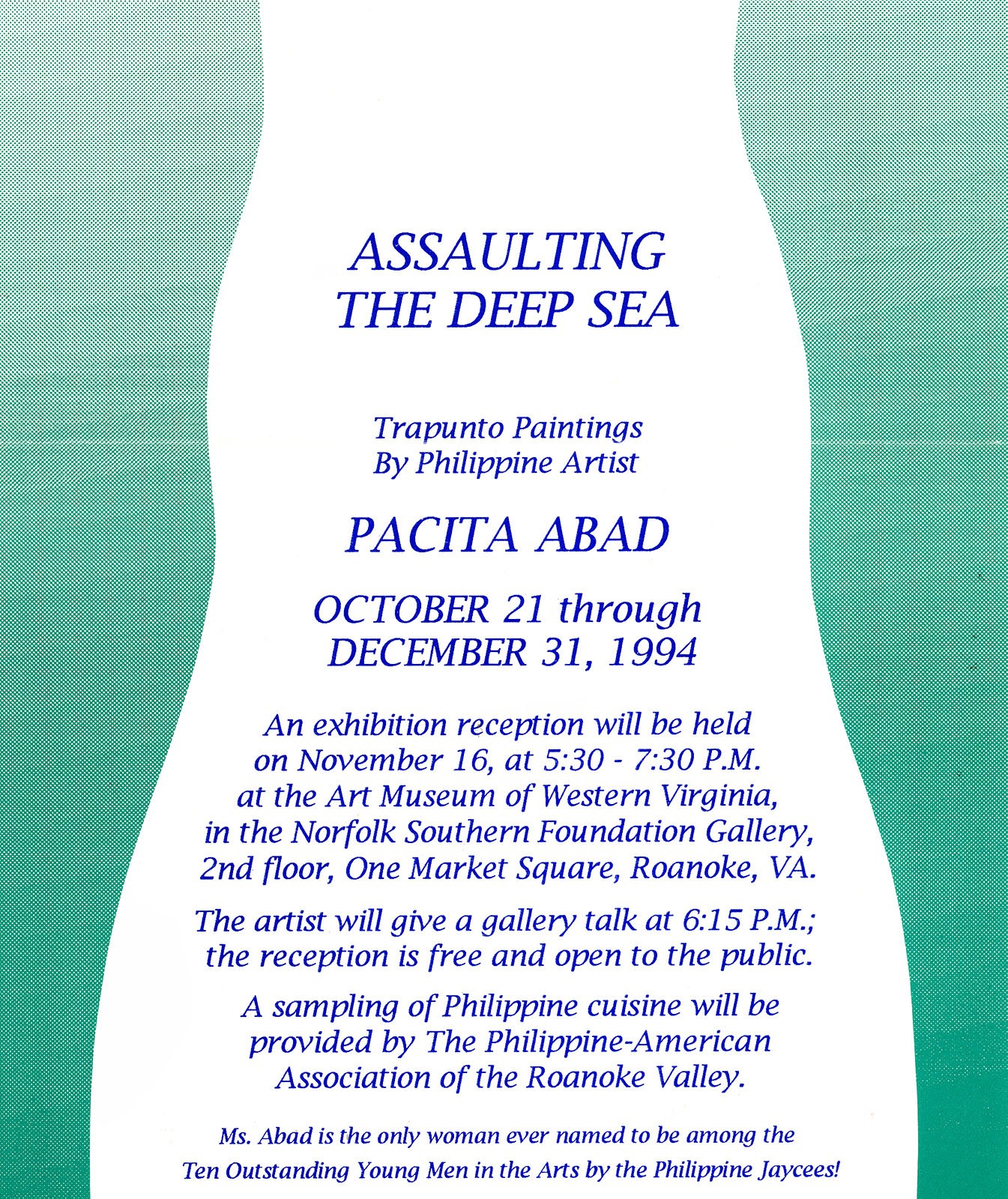 Pacita Abad: Assaulting the Deep Sea