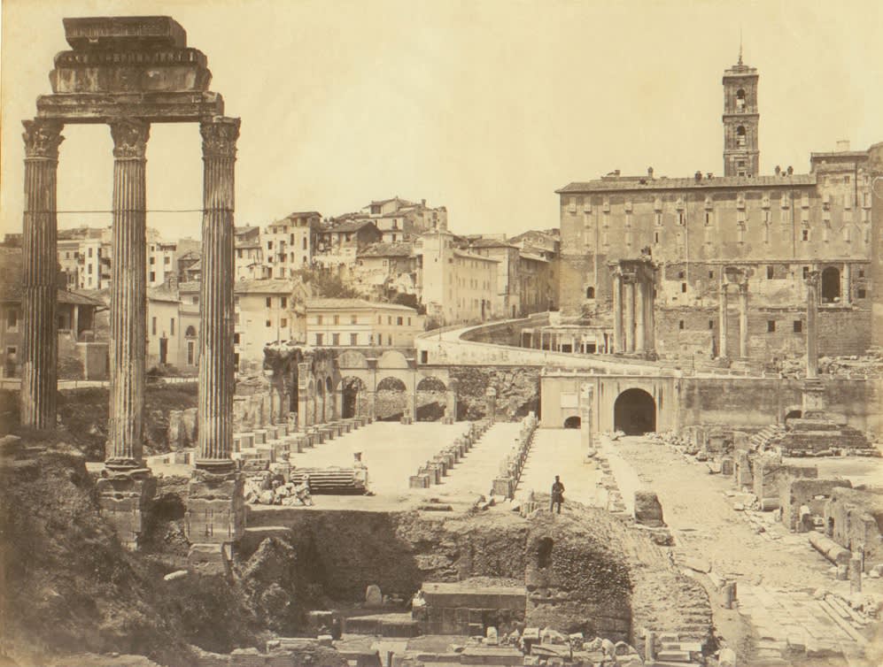 Rome seen by painters - photographers of the second half of the 19th century