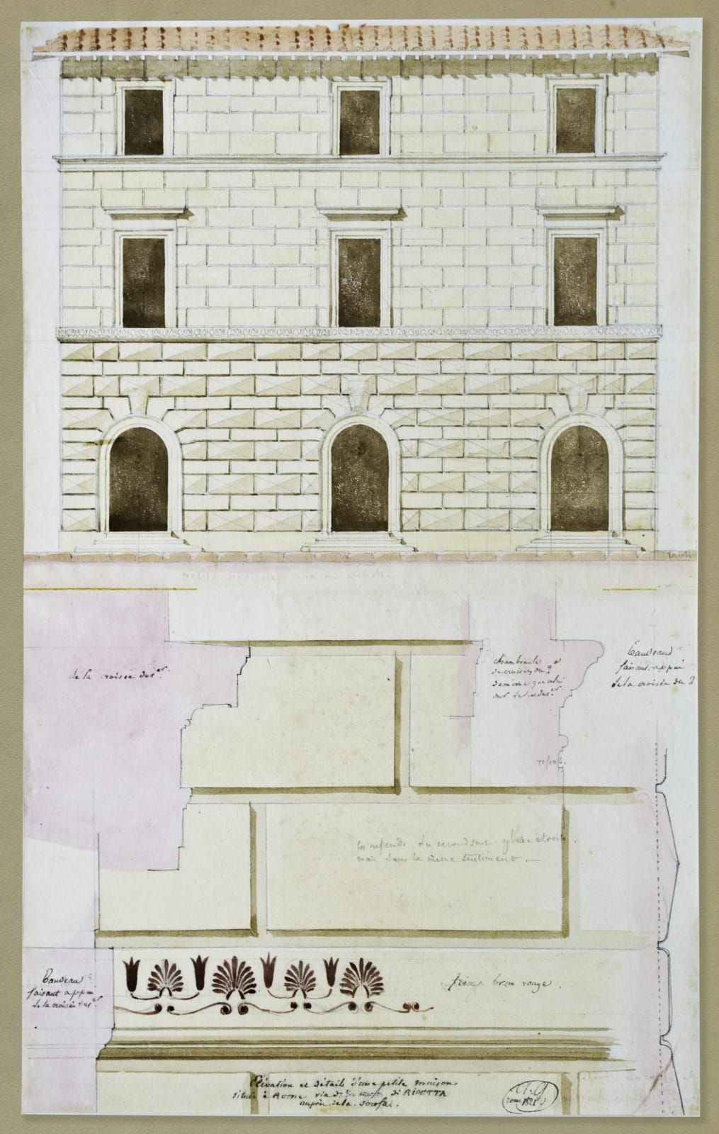 Drawings of Roman architecture (1795-1877). Part two