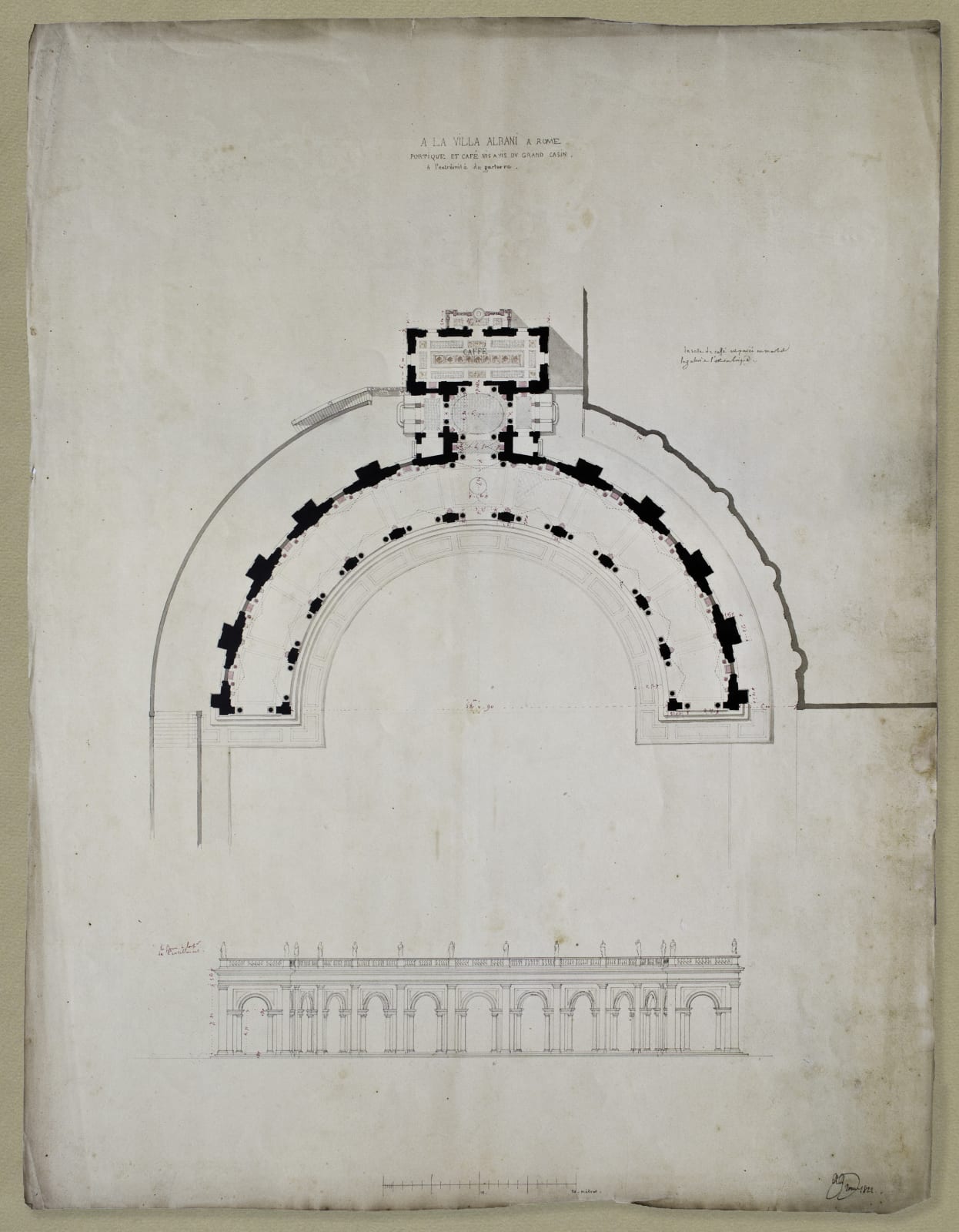 Disegni di architetture romane (1795-1877). Seconda parte