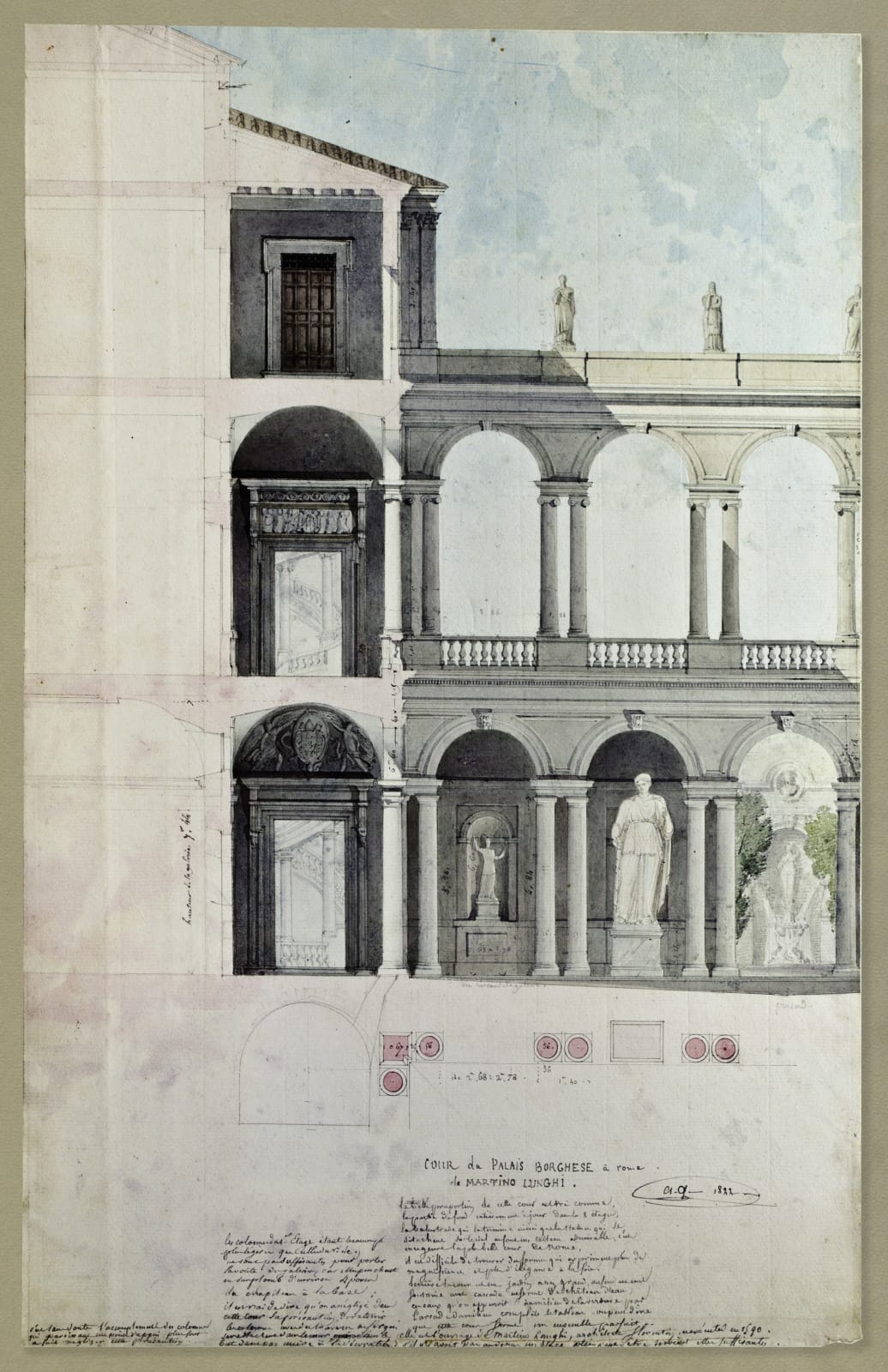 Drawings of Roman architecture (1795 - 1877)