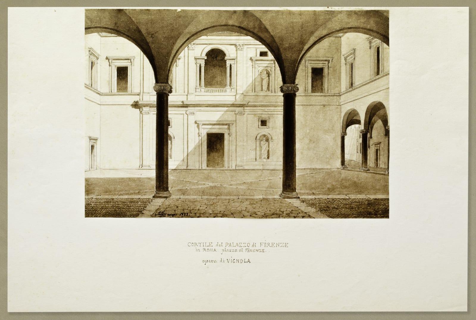 Disegni di architetture romane (1795 - 1877)