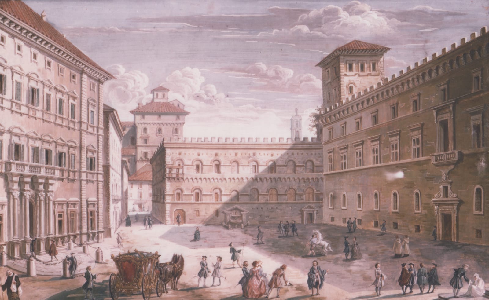 Salvatore COLONNELLI SCIARRA, View of Piazza Venezia