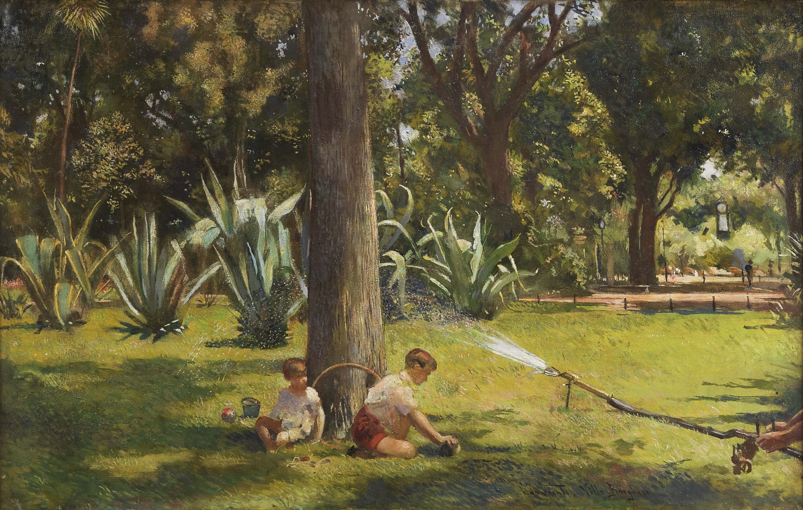 Camillo INNOCENTI, Playing at the Pincio