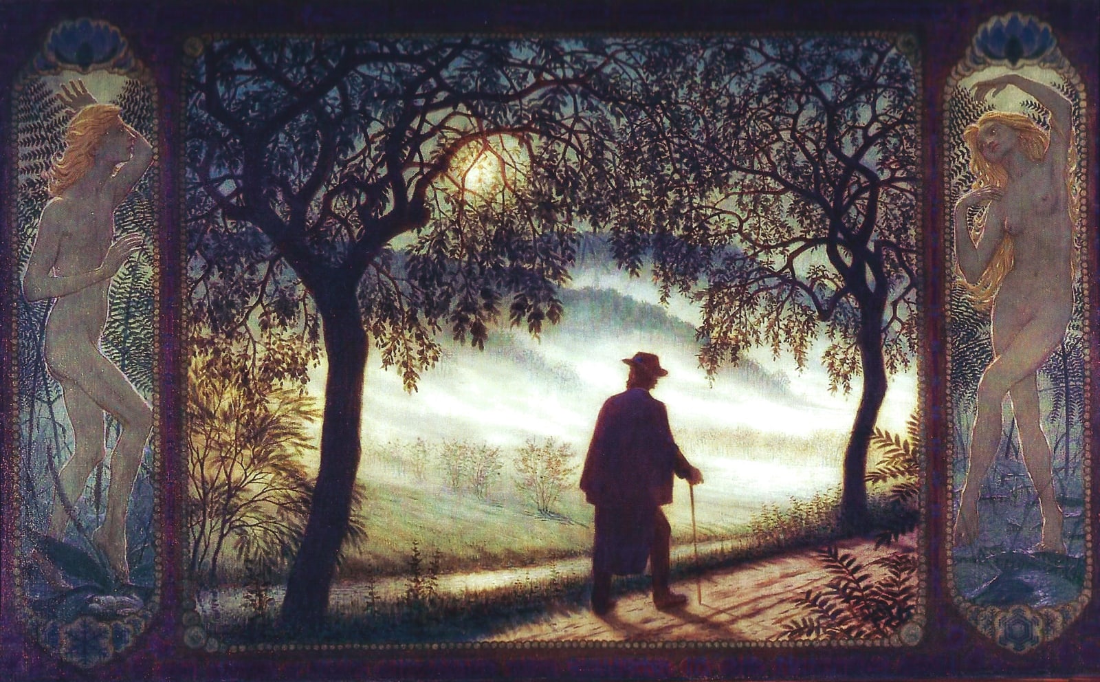 FIDUS (Hugo HÖPPENER), Der Elfenwanderer