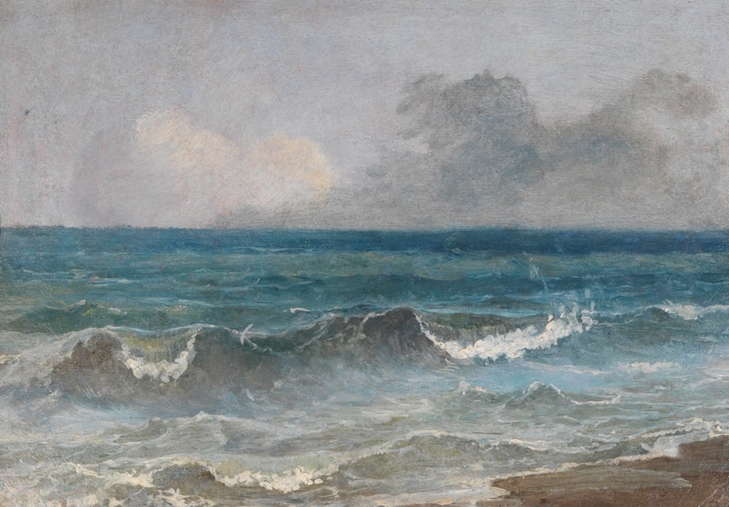 Edmund HOTTENROTH, Study of marina, 19th century