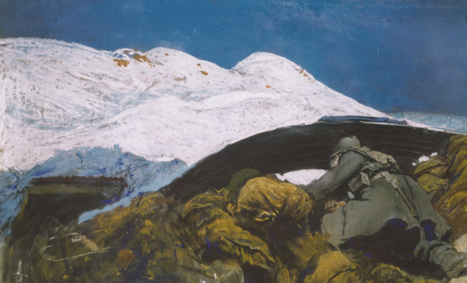 Giulio Aristide SARTORIO, Lookout on Pasubio