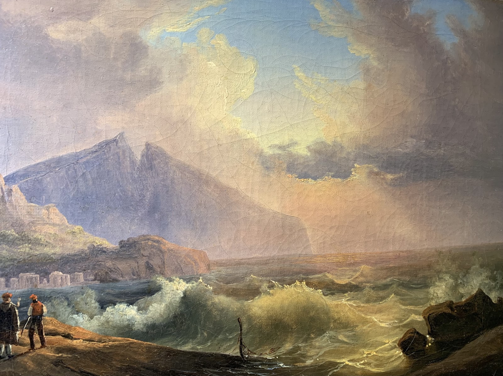 Alexandre LIETO, View of Capri with Mount Solaro