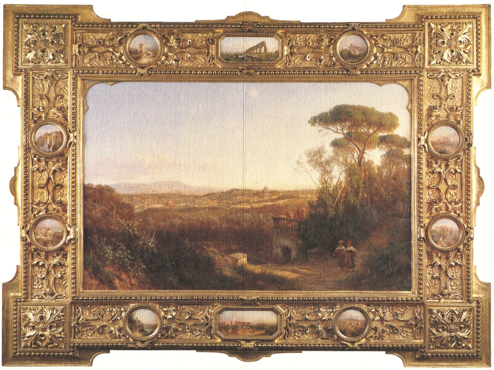 Andrea MARKO' , View of Rome from Monte Mario, 1881