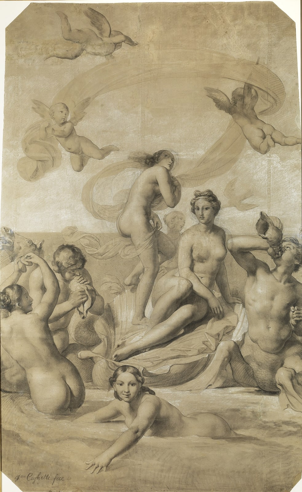Francesco COGHETTI, Triumph of Anfitrite, 1838-1840