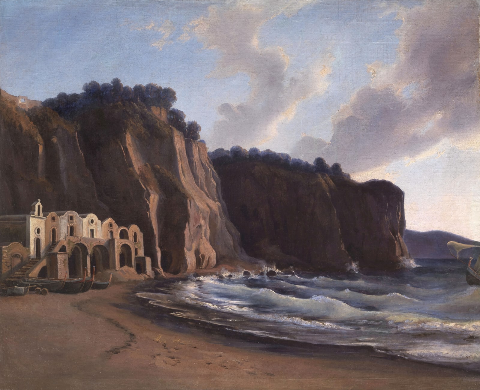 Edmund HOTTENROTH, View of the Sorrento Marina