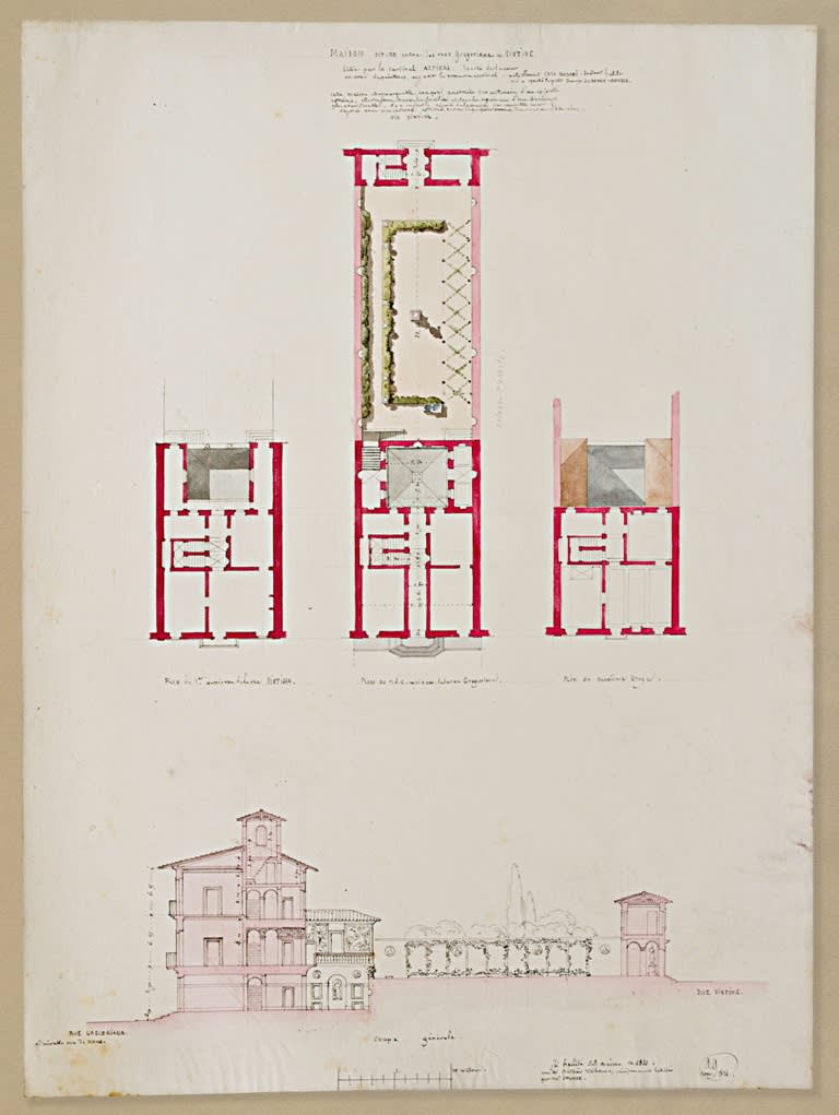 Drawings of Roman architecture (1795-1877). Part two