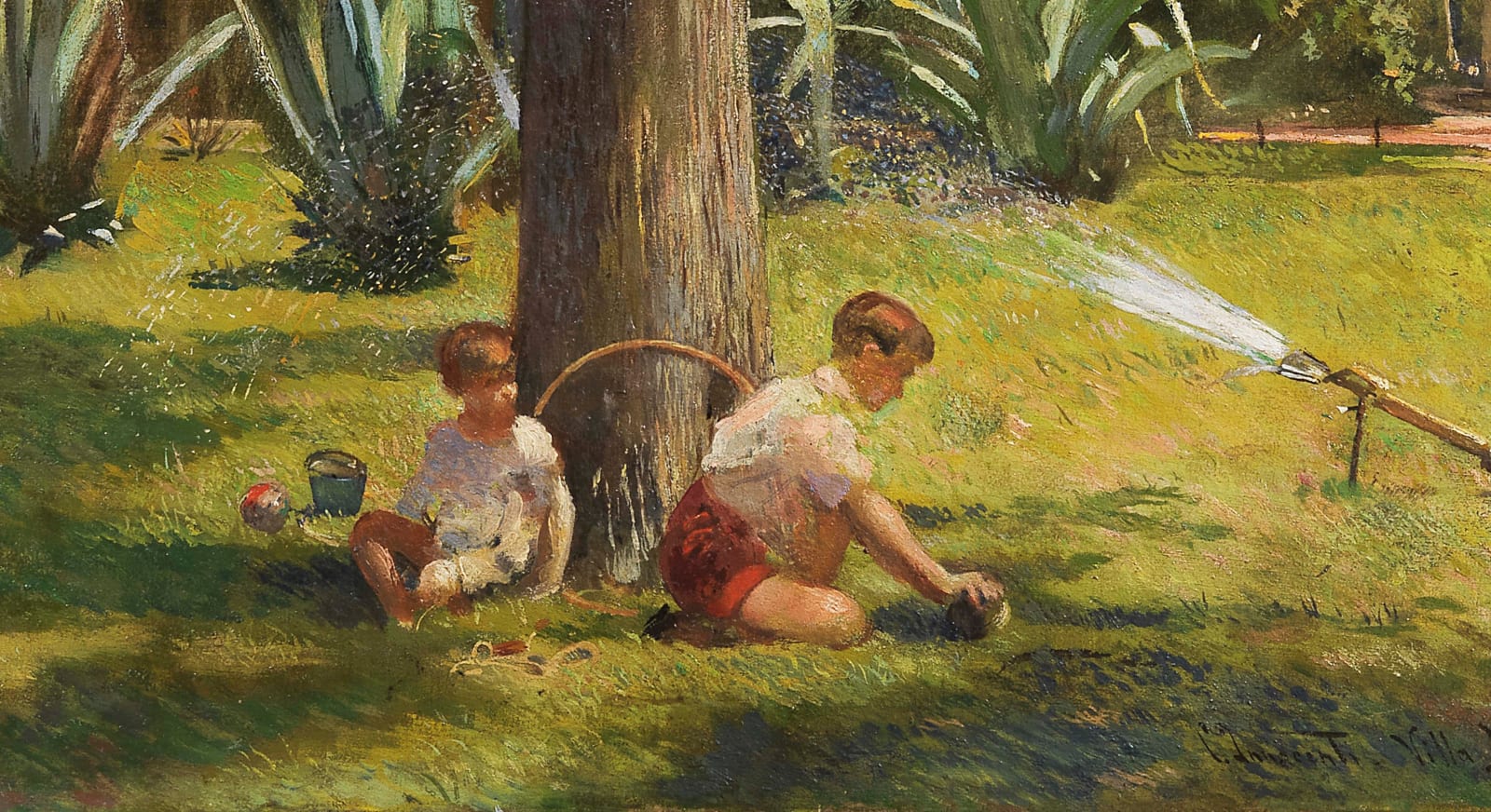 Camillo INNOCENTI, Playing at the Pincio