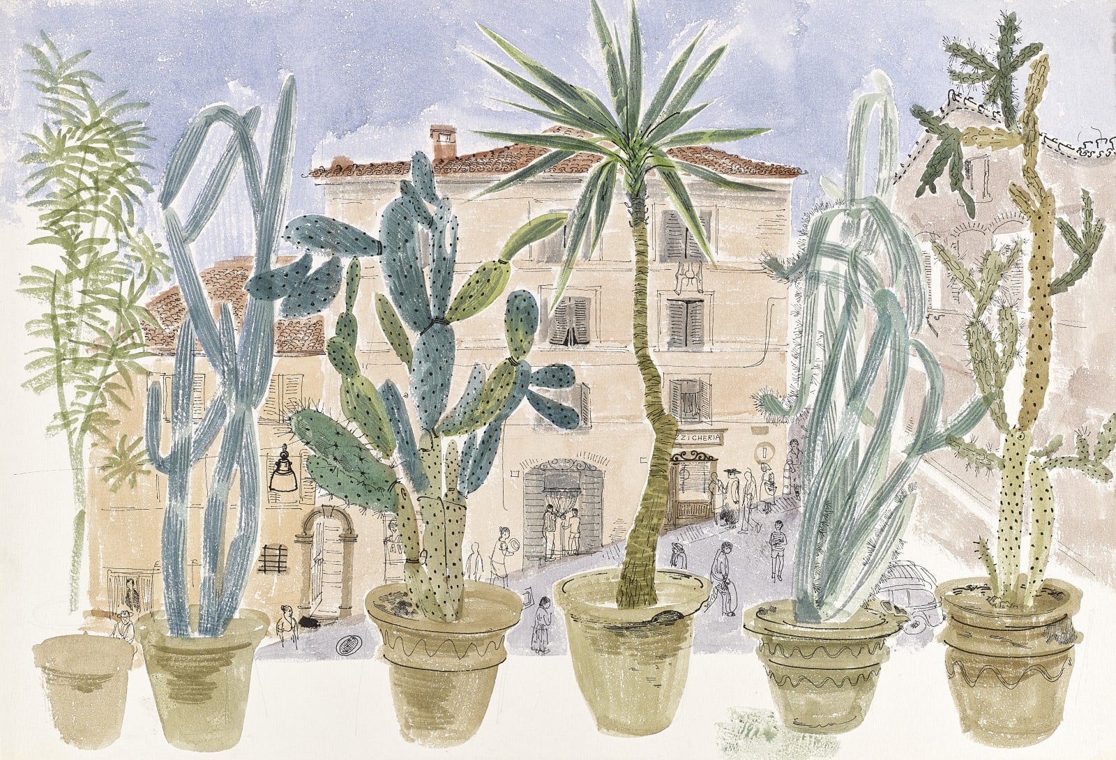 David Gentleman, Botanical Garden, Urbino, 1961
