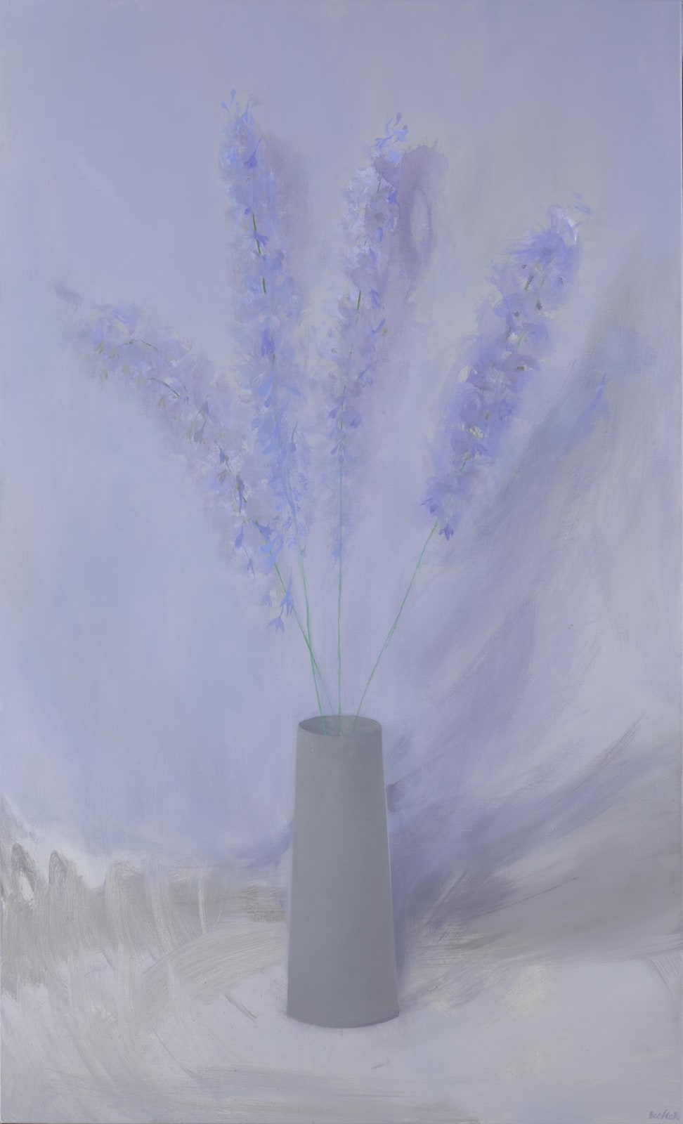 Haidee Becker, delphinium - dusk, 2025