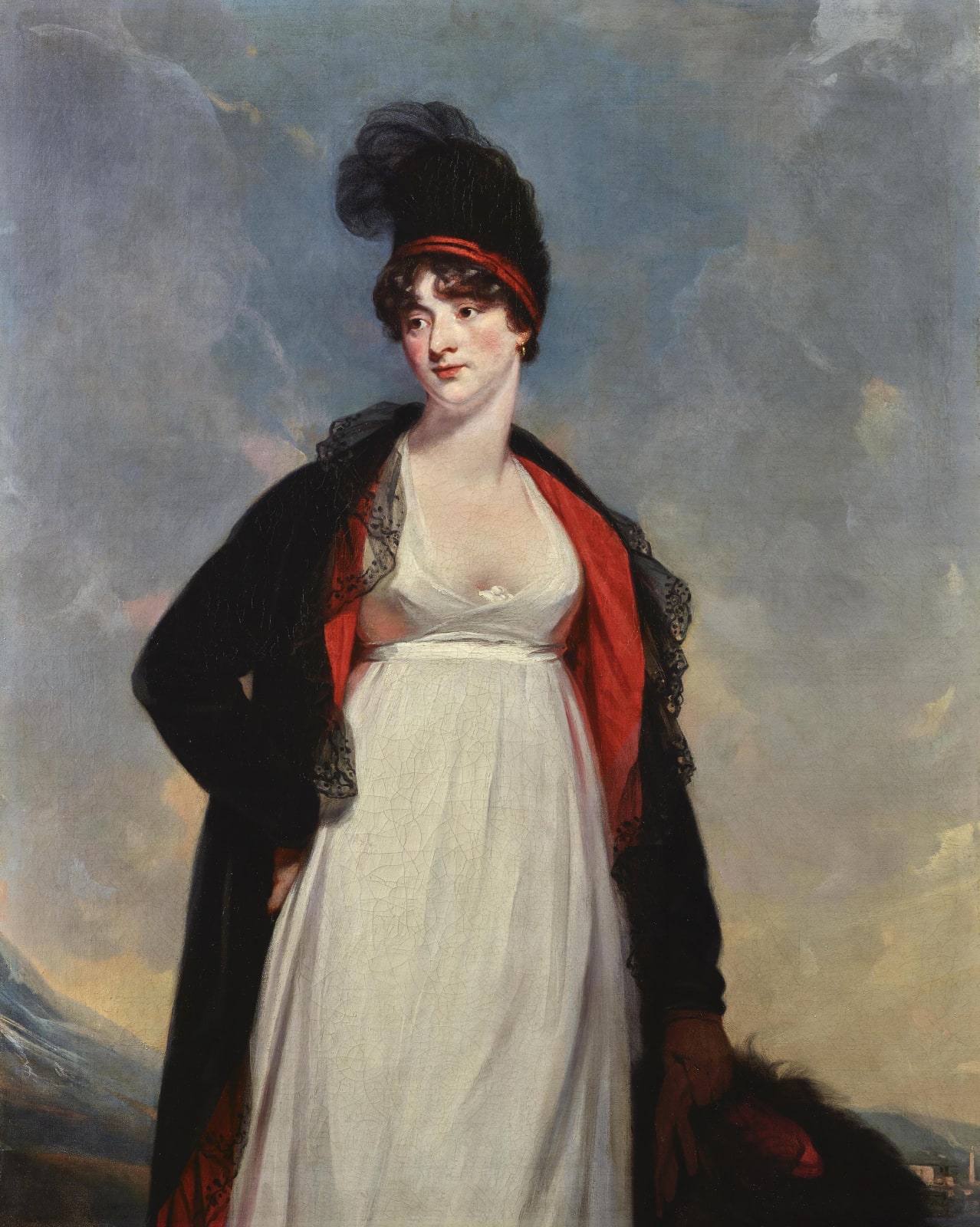 Samuel Mackenzie RSA, Portrait of Jane Christie, later Duchess of Gordon (d.1824), c.1810