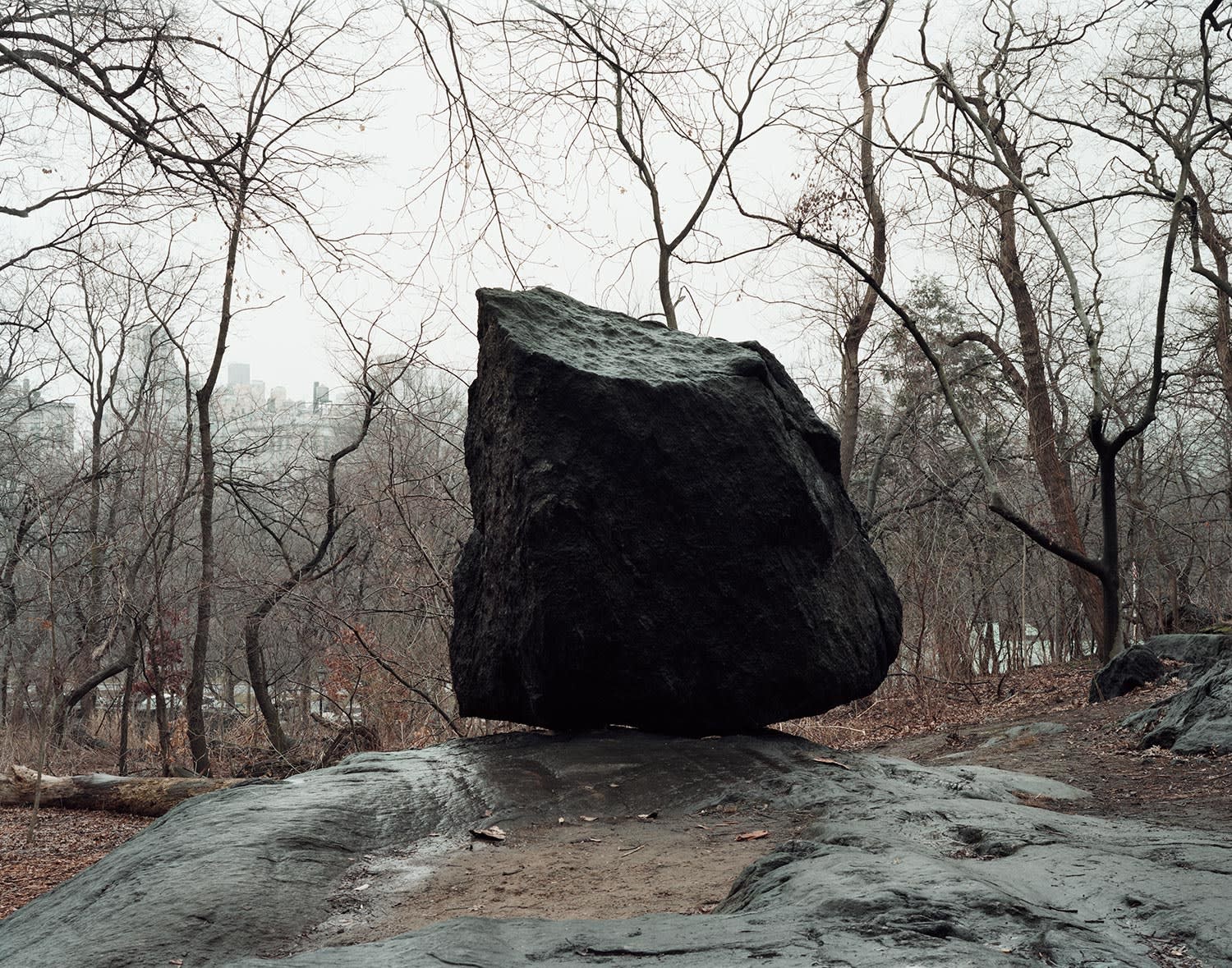 Rock Study #1, Central Park, New York, 2016
