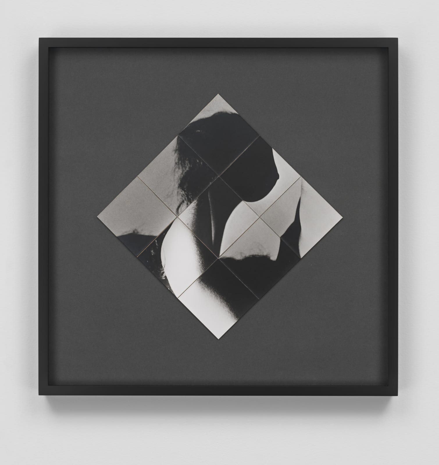 Robert Heinecken, Breast Bomb (1967). Silver gelatin prints, reassembles, 14 3/4 x 14 3/4 inches. Courtesy of the artist and...