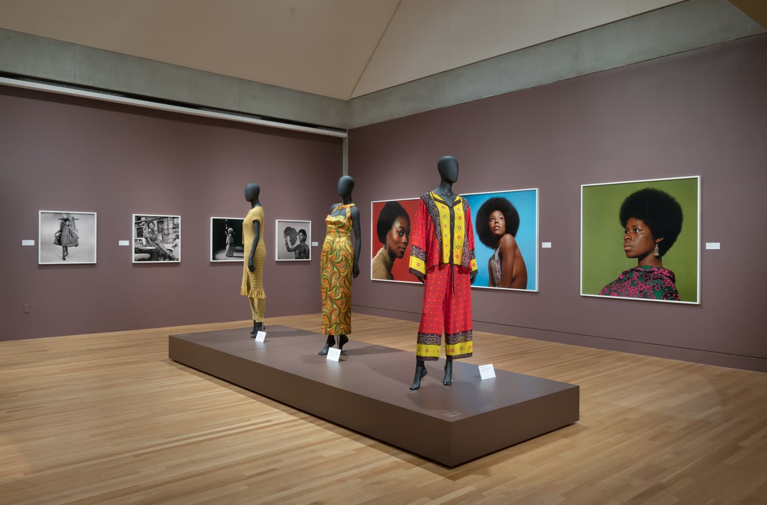 Kwame Brathwaite, Black Is Beautiful: The Photography of Kwame Brathwaite (2019) (installation view). Courtesy of the artist and Skirball Cultural...