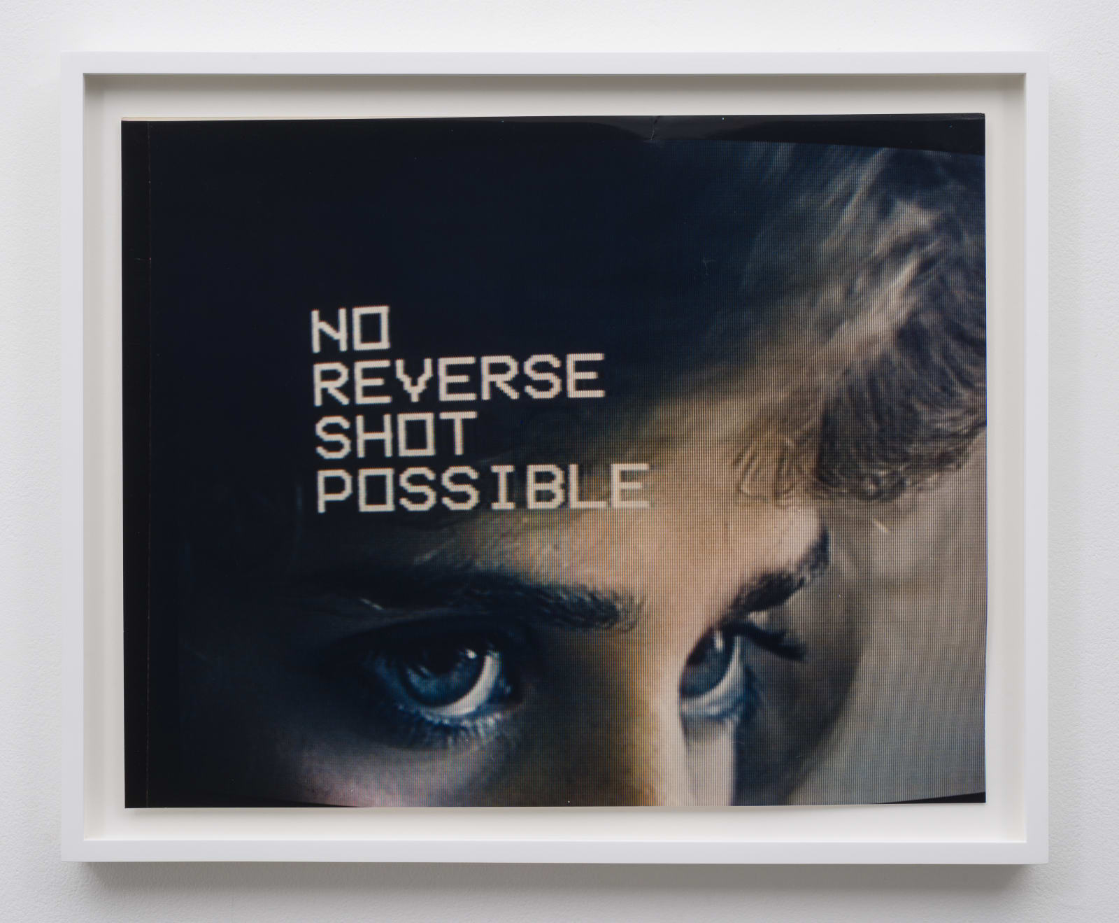 Lew Thomas, "NO REVERSE SHOT POSSIBLE from the series TELEVISION EYES," (1985).