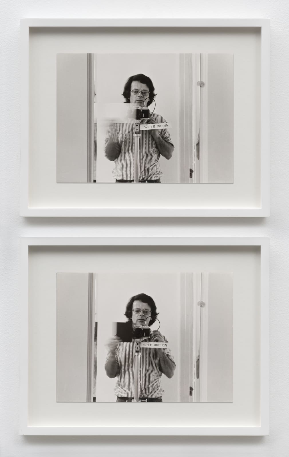 Lew Thomas, "WHITE MOTION/BLACK MOTION," (1972).