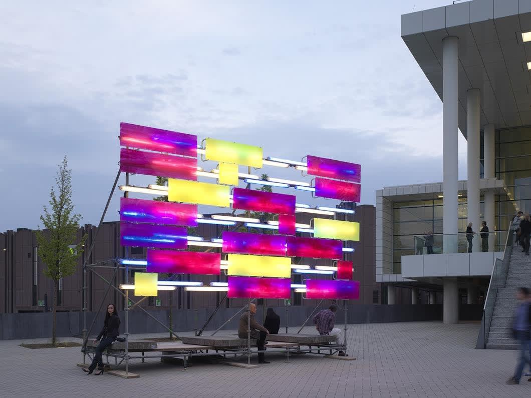Paul Schwer, Bilboard-painting, 2009