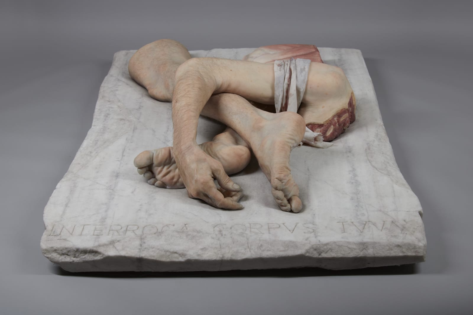 Evan Penny, Self Portrait after Géricault’s Fragments Anatomiques, 2017