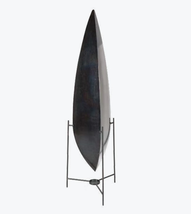 Osman Dinc_The Dew Fountain_1996_steel_220 x 80 x 80 cm