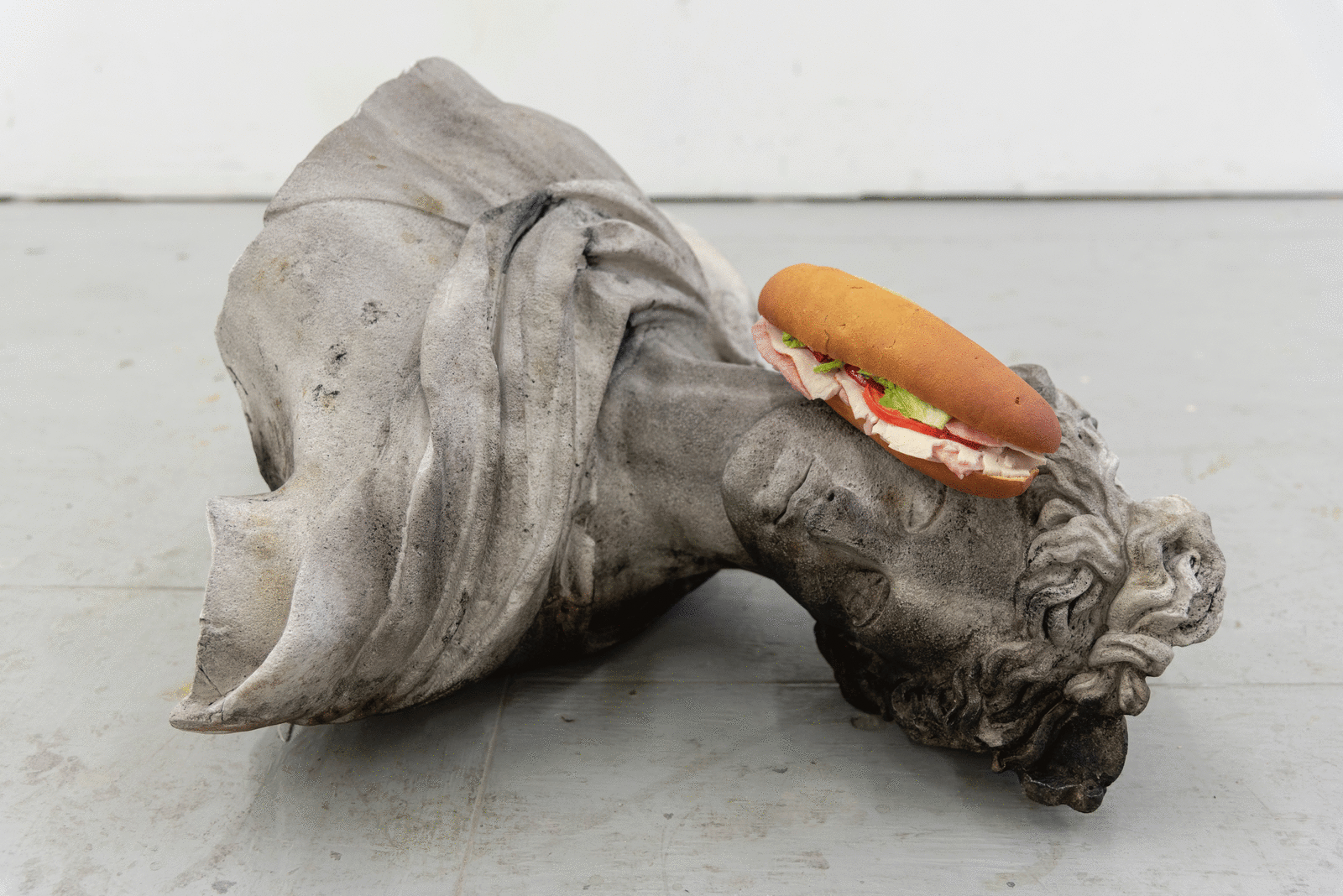 Tony Matelli Bust (Sandwich), 2018
