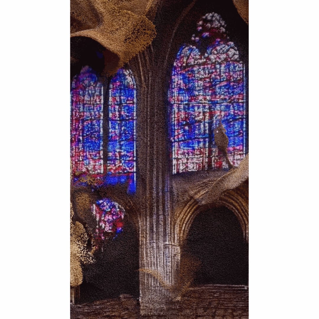 REFİK ANADOL AI DATA PAINTING 3840 X 2160PX DURATION : 16 MINUTES (VIDEO LOOP) Edition of 5 plus 2 artist's proofs (#5/5)