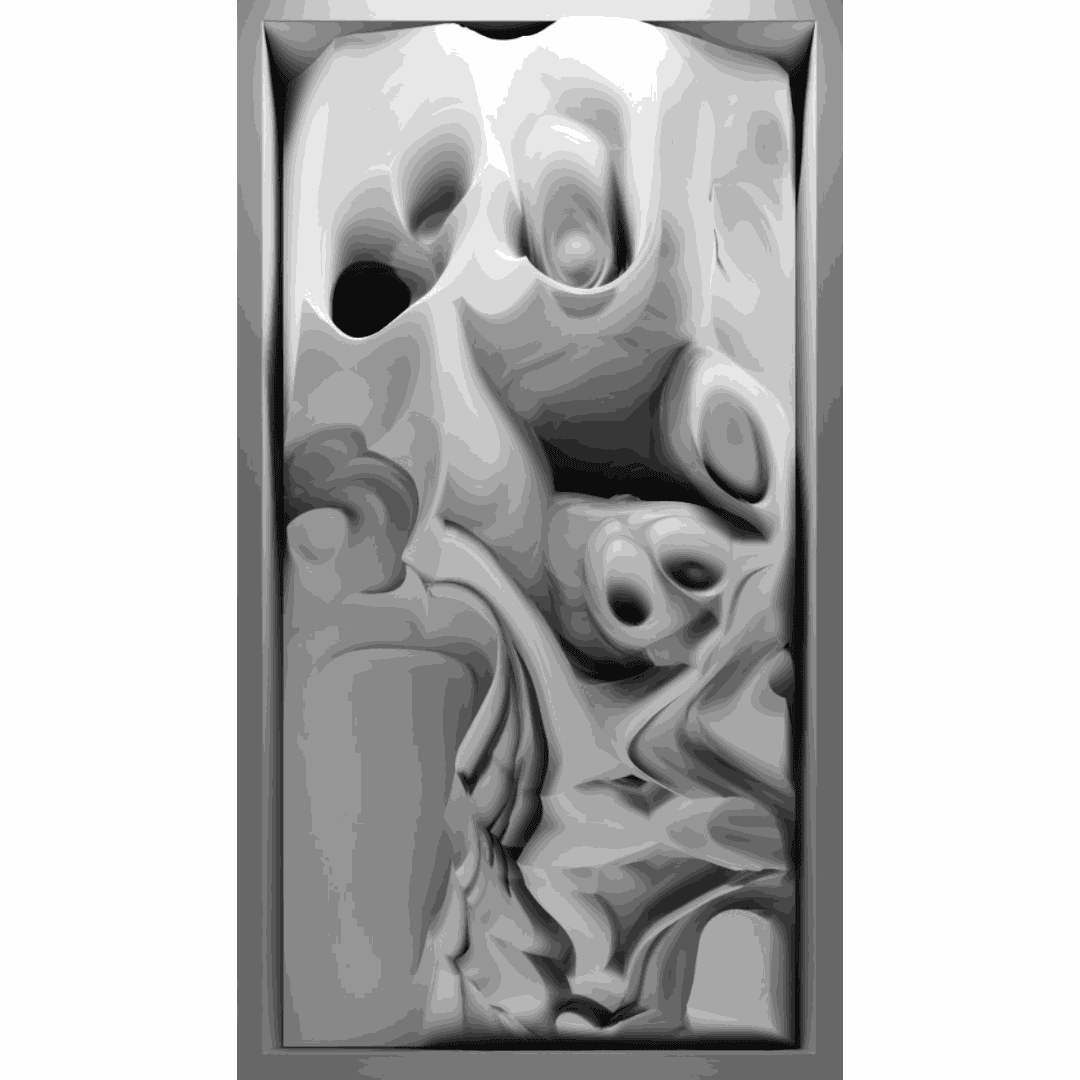 REFİK ANADOL NEURAL PAINTINGS - A, 2023 AI DATA PAINTING 3840 X 2160PX DURATION : 16 MINUTES (VIDEO LOOP) Edition of 5 plus 2 artist's proofs (#4/5)