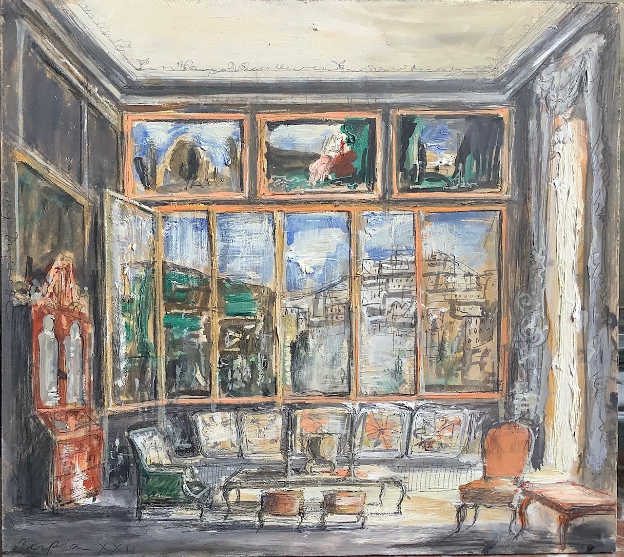 Pierre Bergian, Living Room of Tony Duquette, 2022