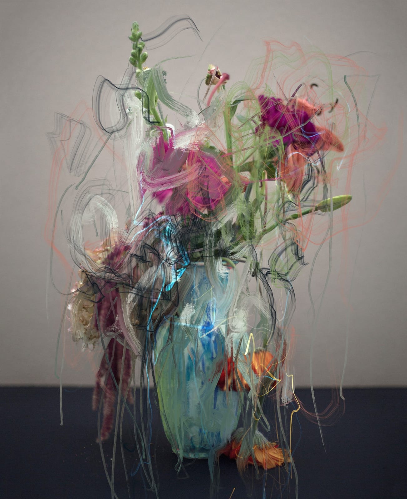 Sandra Kantanen, Still life (Flowers 3) , 2020