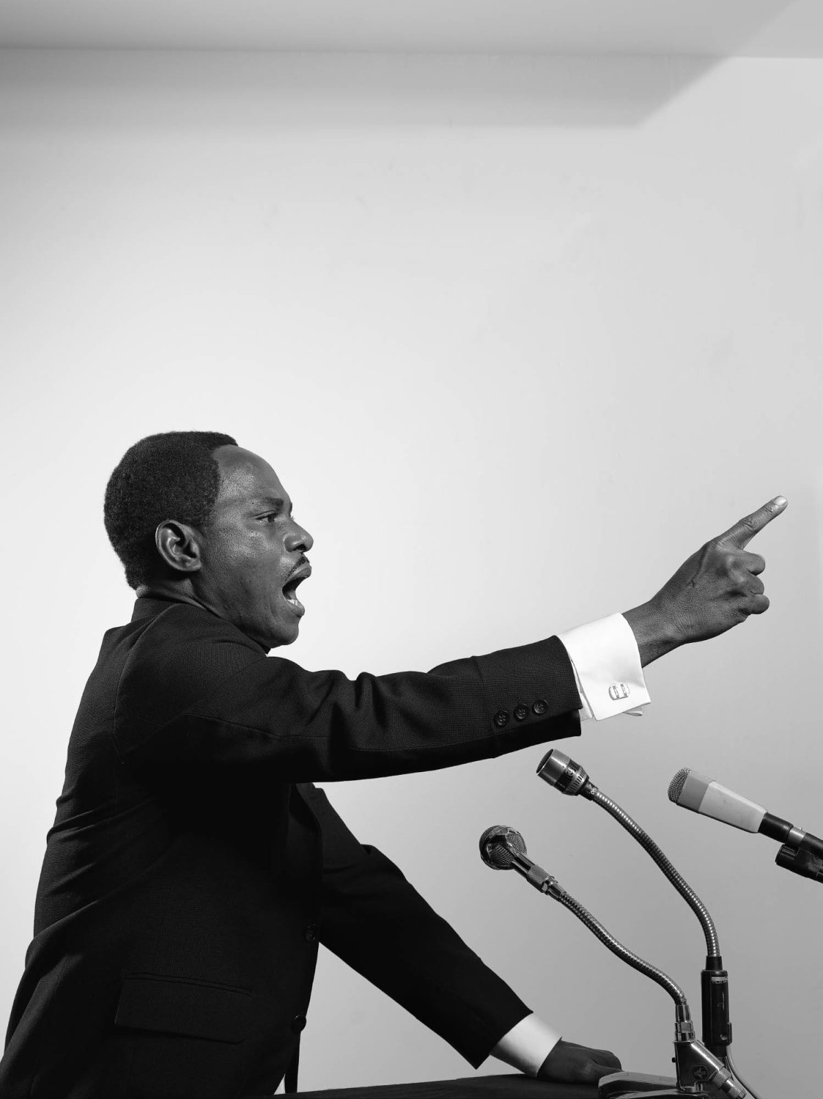 Samuel Fosso, From the series African Spirits, Martin Luther King Speech, 2008