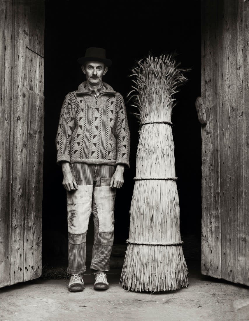 Tessa Traeger, From the series Voices of the Vivarais, Gerbe de Mariage, 1995