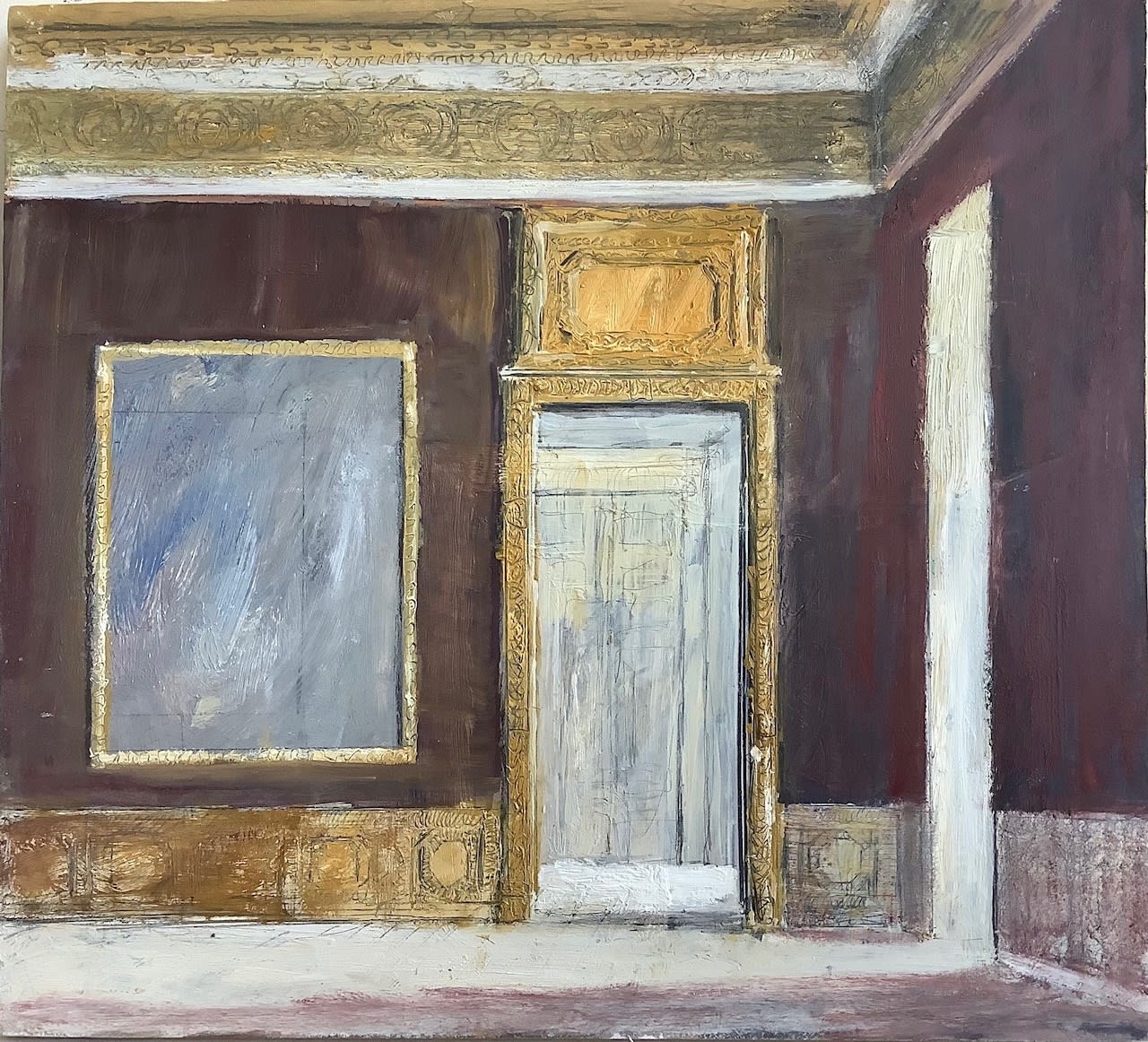 Pierre Bergian, Two Doors and a Painting, 2022