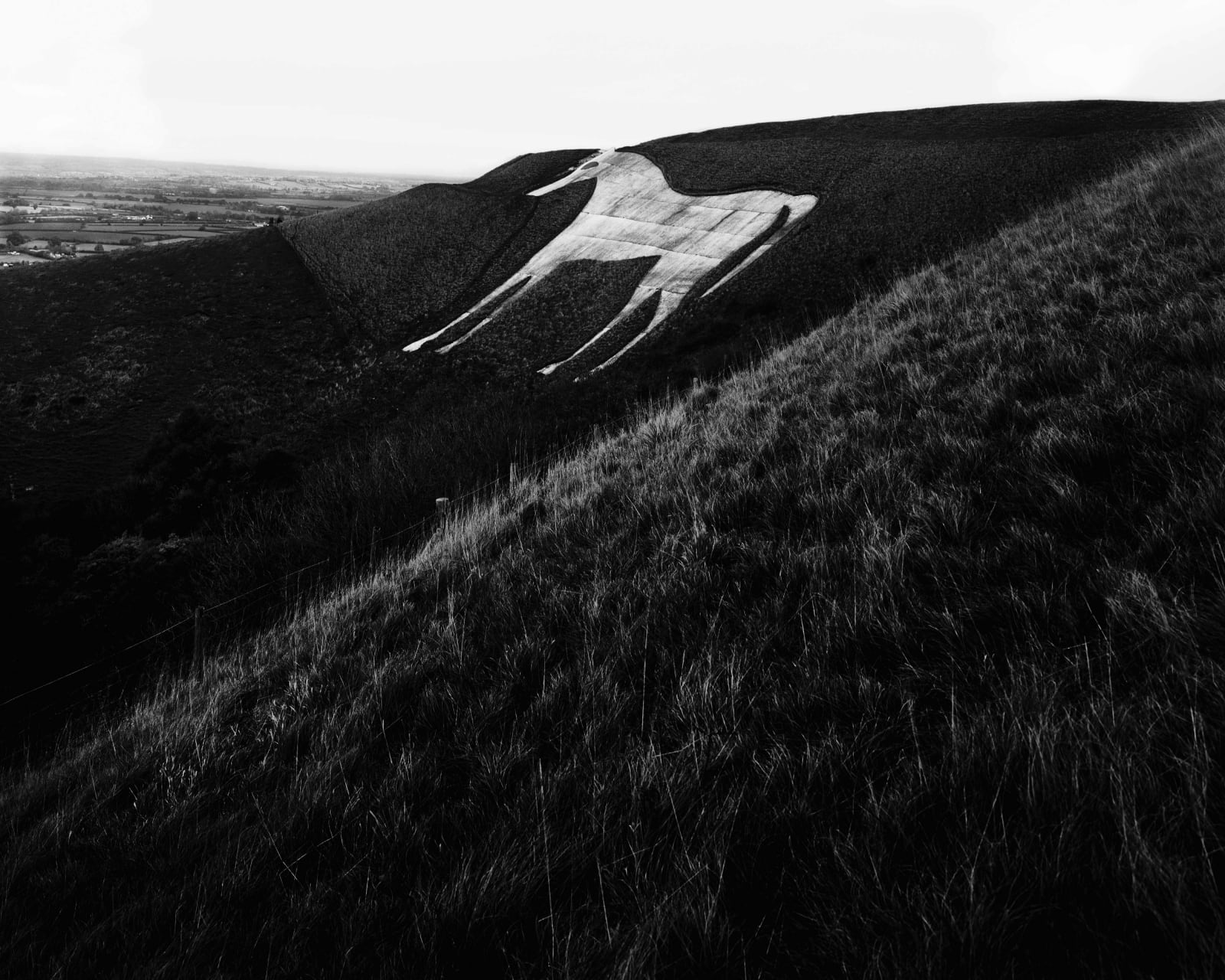 Tom Hunter, From the series Figures in a Landscape, Cult of the White Horse, 2018
