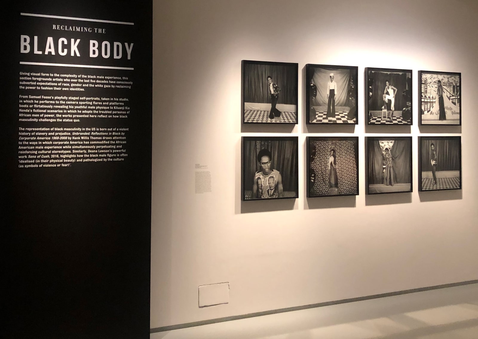 Samuel Fosso, Installation, Masculinities: Liberation through Photography, Barbican Gallery, London, 2020