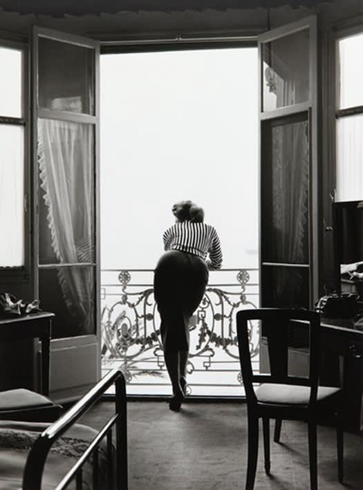 Edward Quinn, Sophia Loren, Carlton Hotel, Cannes, 1955